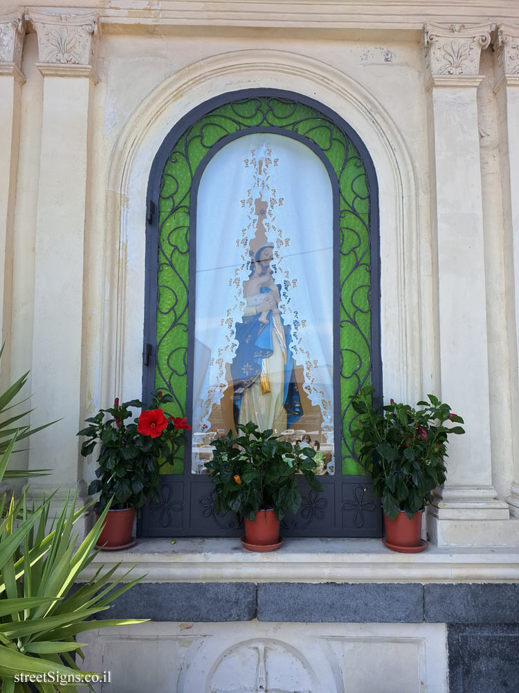 Zafferana Etnea - the first altar to Our Lady of Mercy - Via Libertà, 1, 95019 Zafferana Etnea CT, Italy