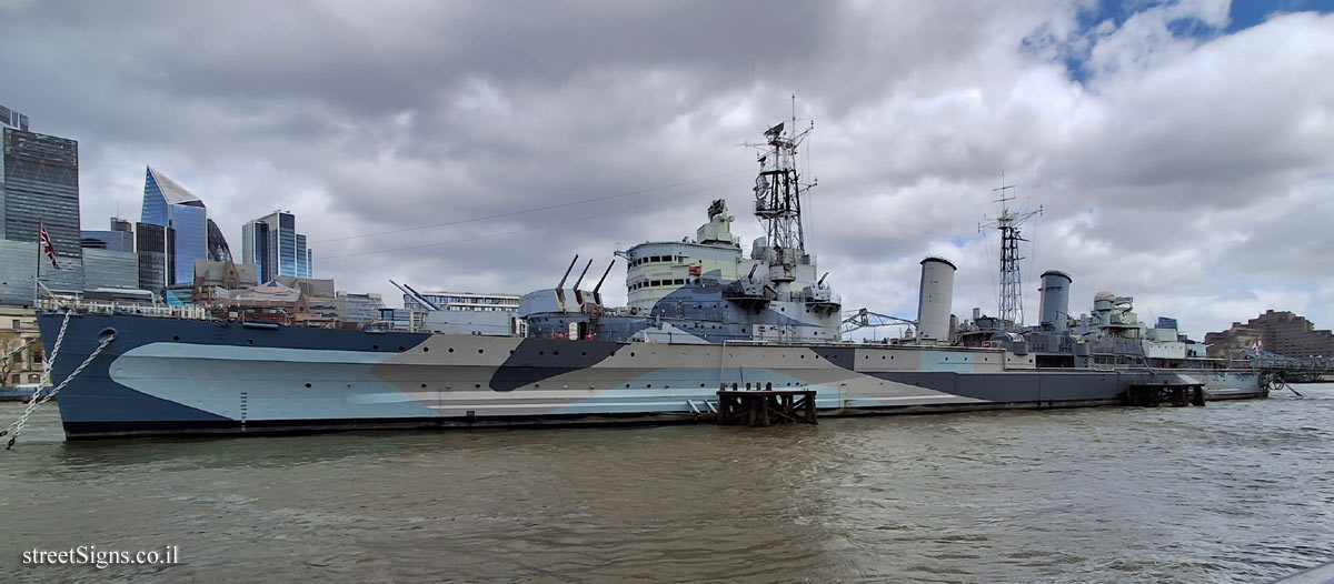 London - Her Majesty’s Ship Belfast - Engineering Heritage Award - The Queen’s Walk, London SE1 2JH, UK