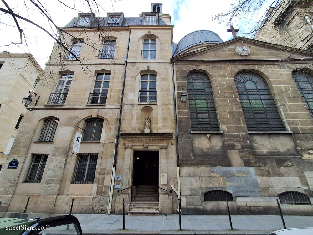 Paris - Church of Notre-Dame-des-Blancs-Manteaux - 53 Rue des Francs Bourgeois, 75004 Paris, France