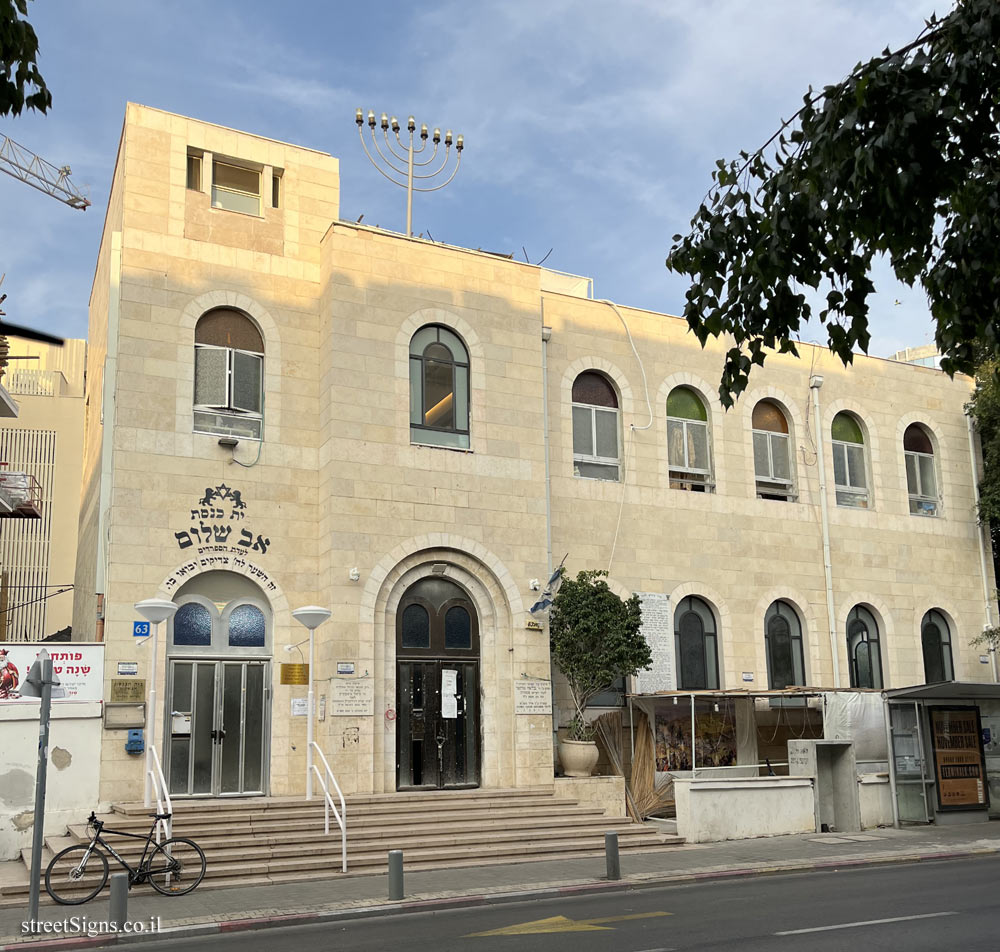 Tel Aviv - Avshalom Synagogue - Kiddush Levana - Bograshov St 63, Tel Aviv-Yafo, Israel