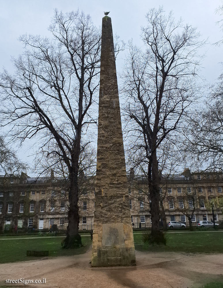 Bath - The Obelisk in Queen’s Square - Queen Square, 273 Queen Square, Bath BA1 2HQ, UK