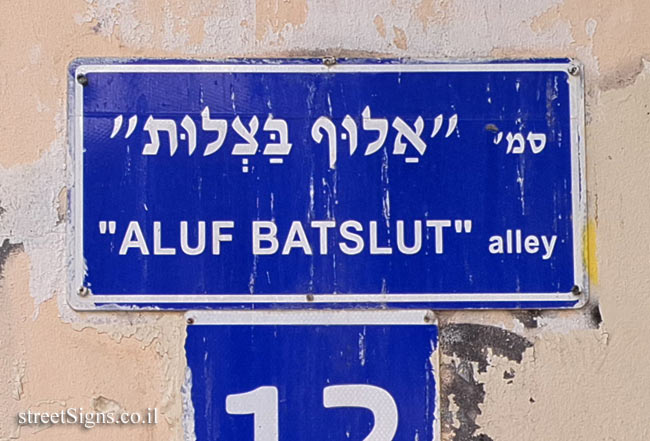 Tel Aviv - Aluf Batslut 12