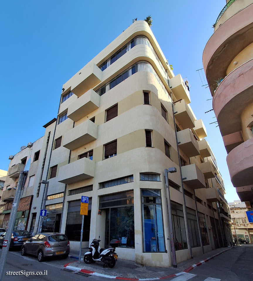 Tel Aviv - buildings for conservation - 21 Hashuk - Hashuk St 21, Tel Aviv-Yafo, Israel
