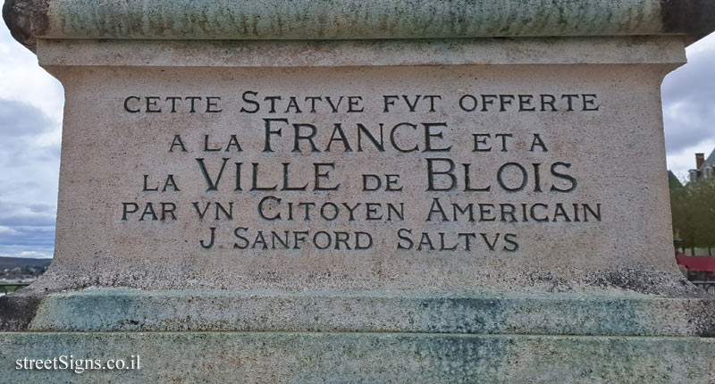 Blois - Statue of Joan of Arc - 41000 Blois, France