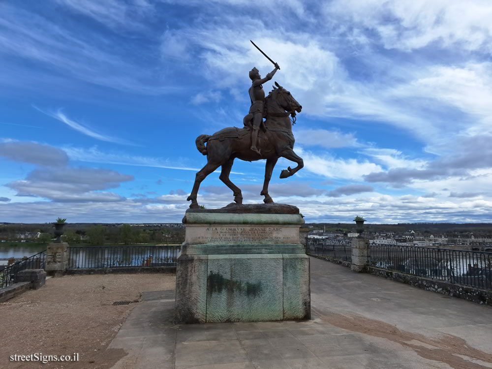 Blois - Statue of Joan of Arc - 41000 Blois, France