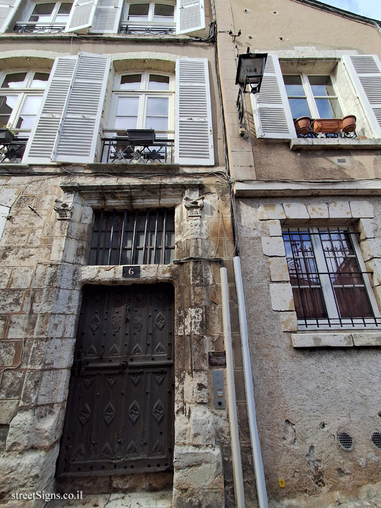 Blois - 16th century Renaissance door - 6 Pl. Saint-Louis, 41000 Blois, France