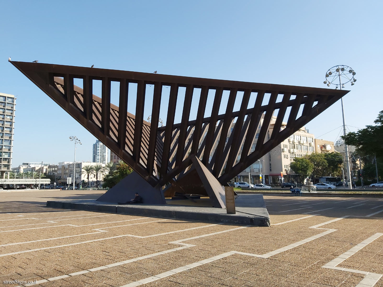 Holocaust and Revival Monument - Rabin square 11, Tel Aviv-Yafo, Israel