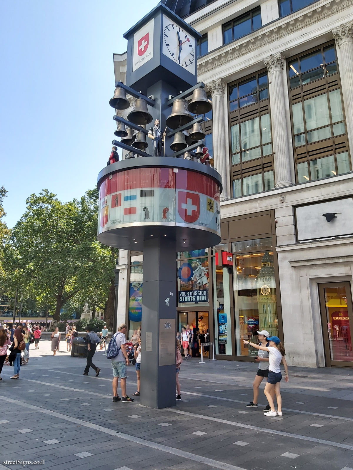 London - Swiss Court - Swiss Glockenspiel