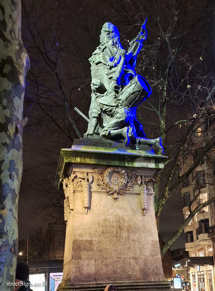Paris - Danton’s statue - Saint-Germain - Odéon, 75006 Paris, France