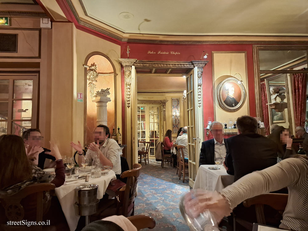 Paris - Café Procope - Inside the restaurant