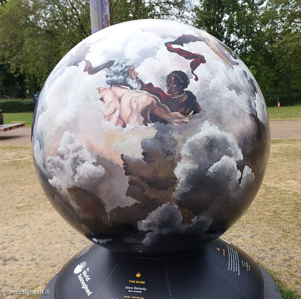 London - Greenwich - Exhibition at the Maritime Museum exploring slave trade - Glory Samjolly - The Globe