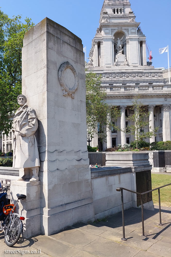 London - Tower Hill Memorial - Second World War - Merchant Navy Sailor