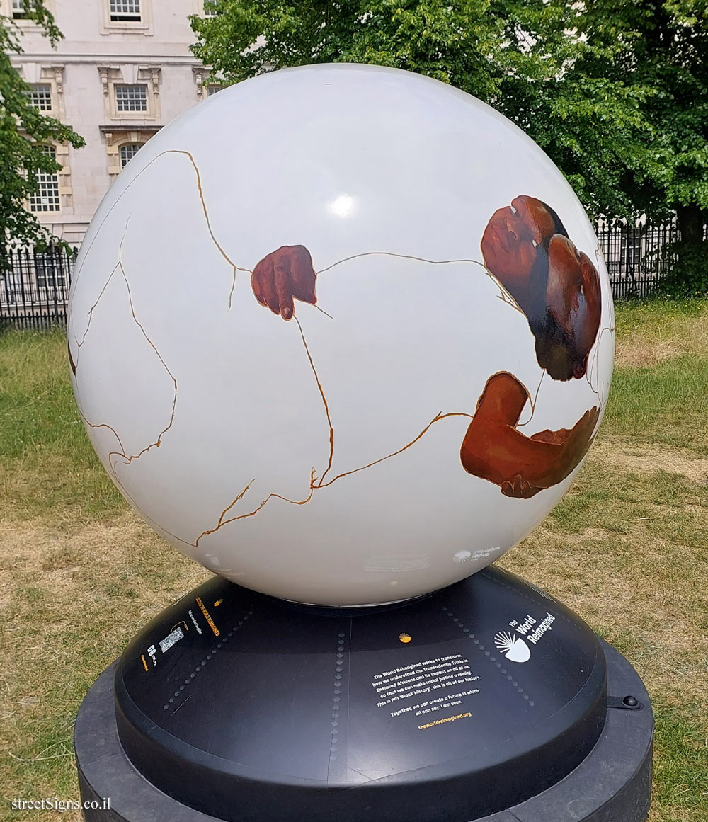 London - Greenwich - Exhibition at the Maritime Museum exploring slave trade - Gabriel Choto - The Globe