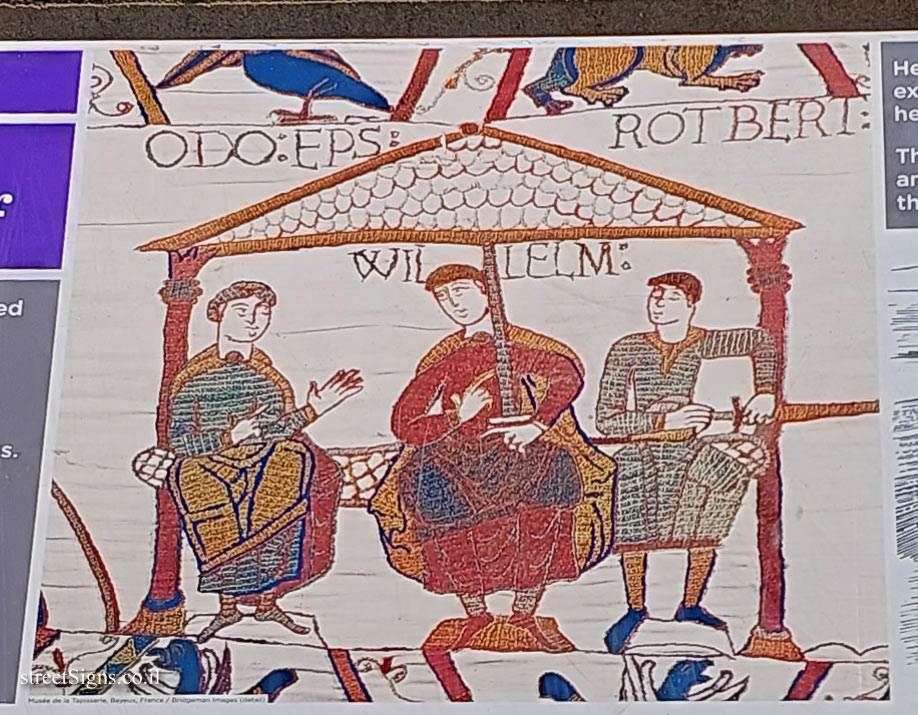 London - The Story of the Tower of London - Bayeux tapestry