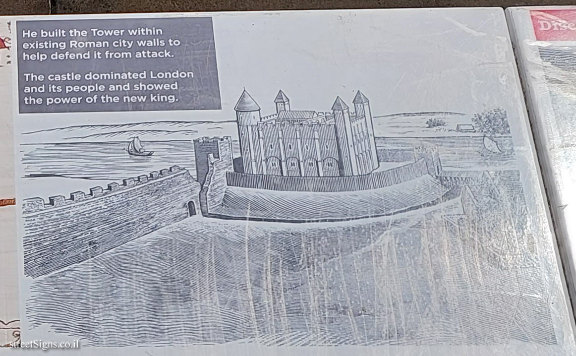 London - The Story of the Tower of London - The Tower of London circa 11th century
