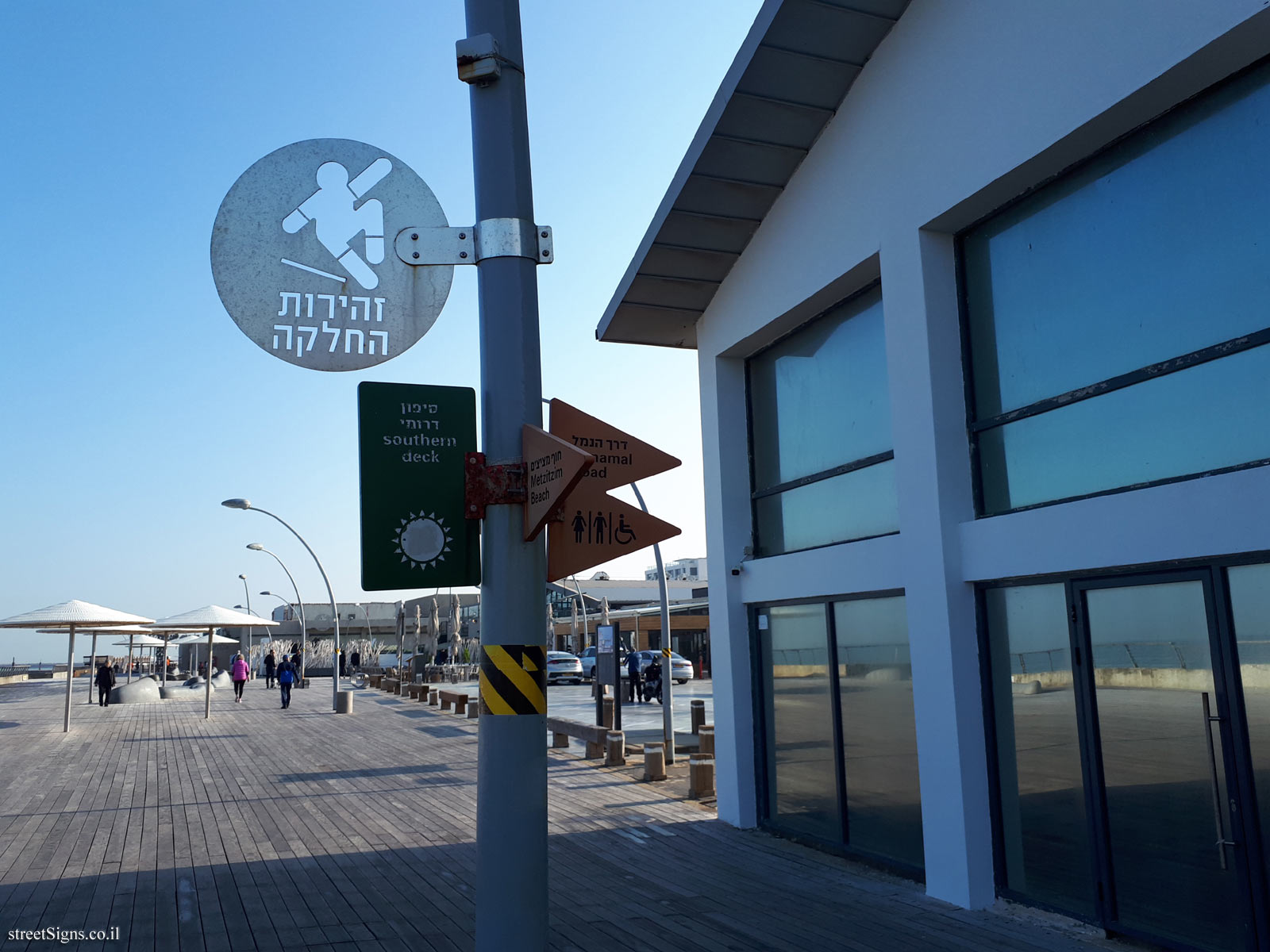 Tel Aviv Port - the southern deck