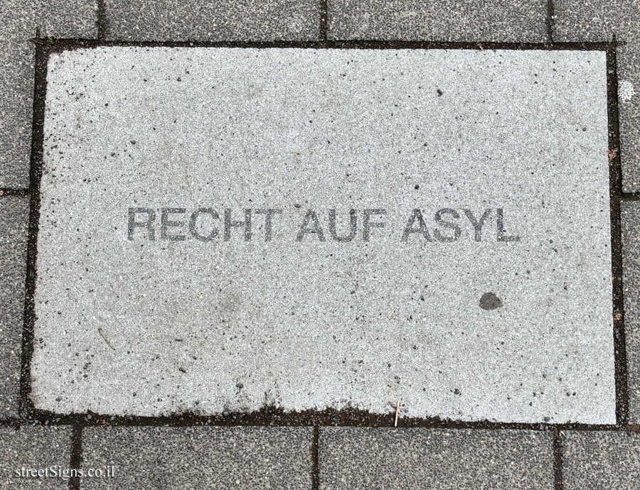 Cologne - Human Rights Path - Right to Asylum (Article 14)