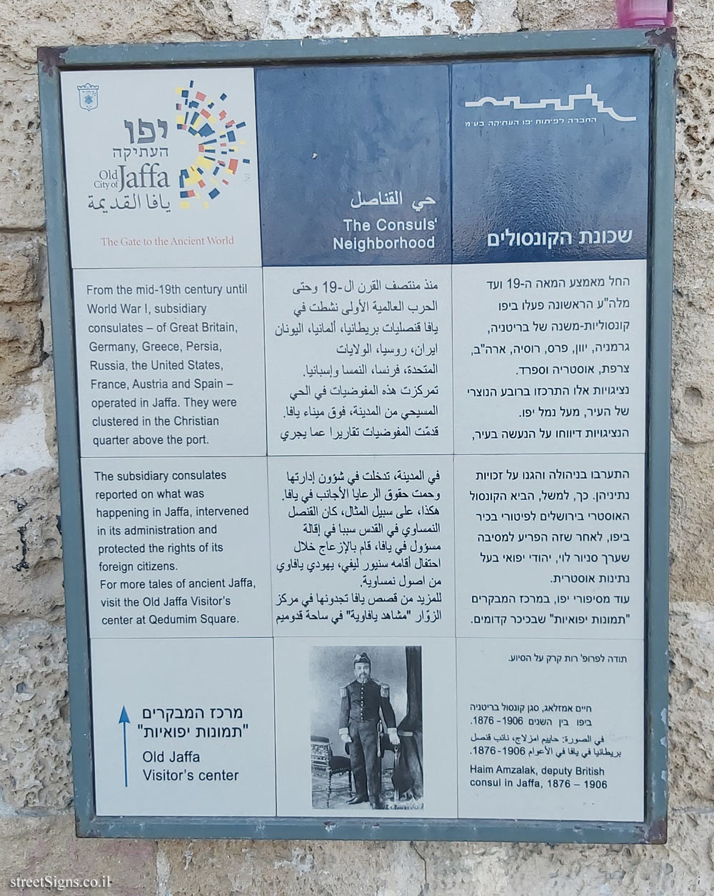 Old Jaffa - The Consuls’ Neighborhood