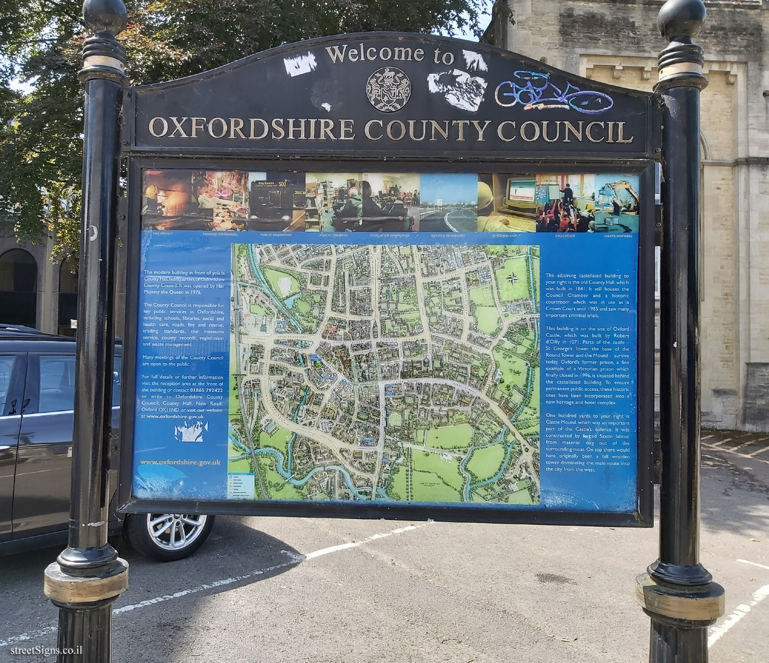Oxford - Oxfordshire Map