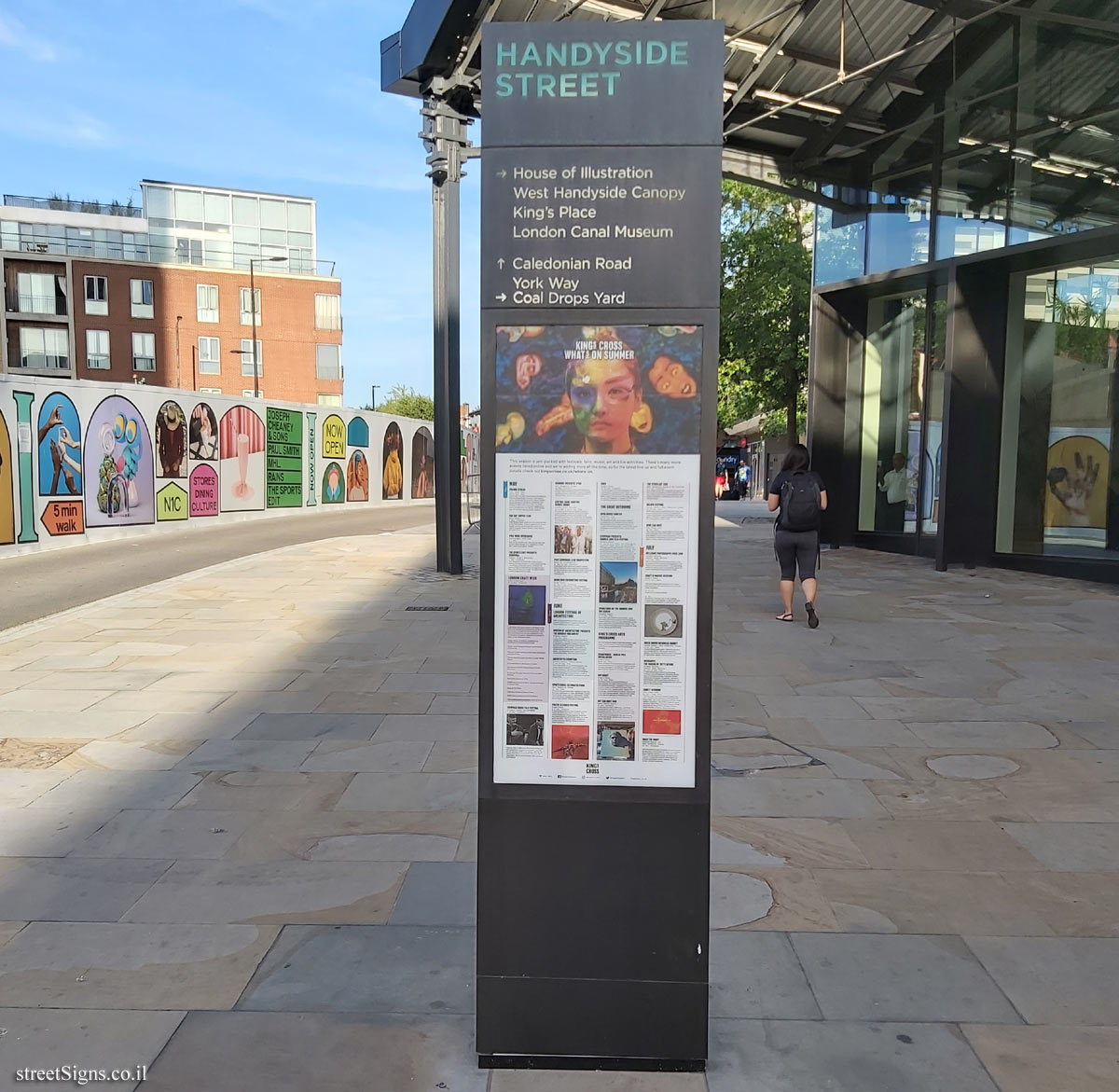 London - Handyside Street - signpost