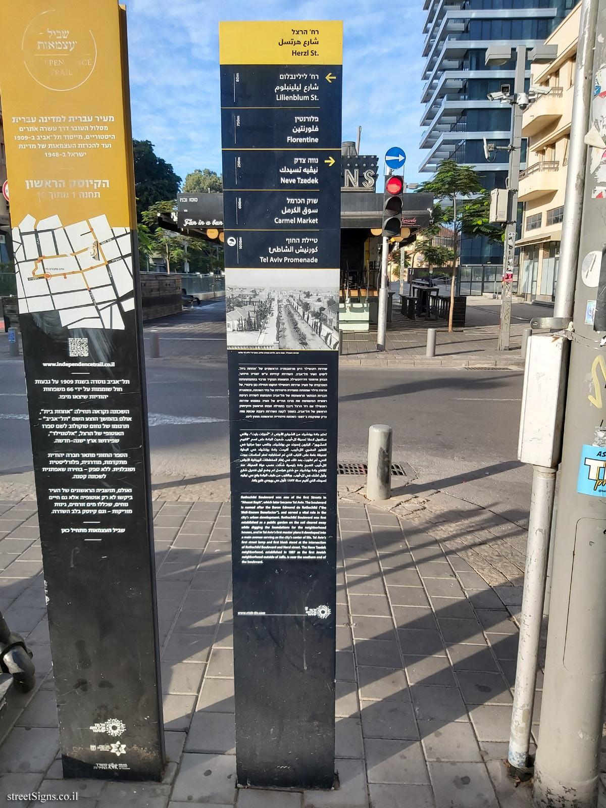 Tel Aviv - Herzl Street (About Rothschild Boulevard)