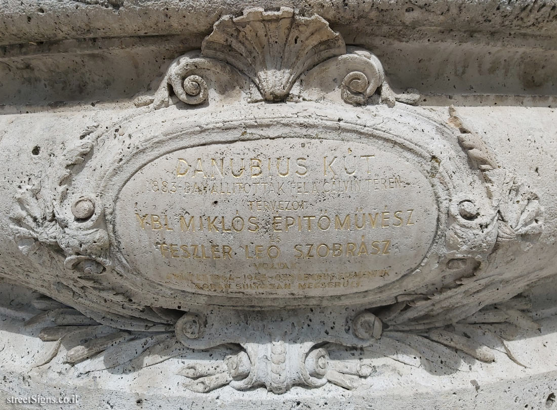 Budapest - Danubius fountain