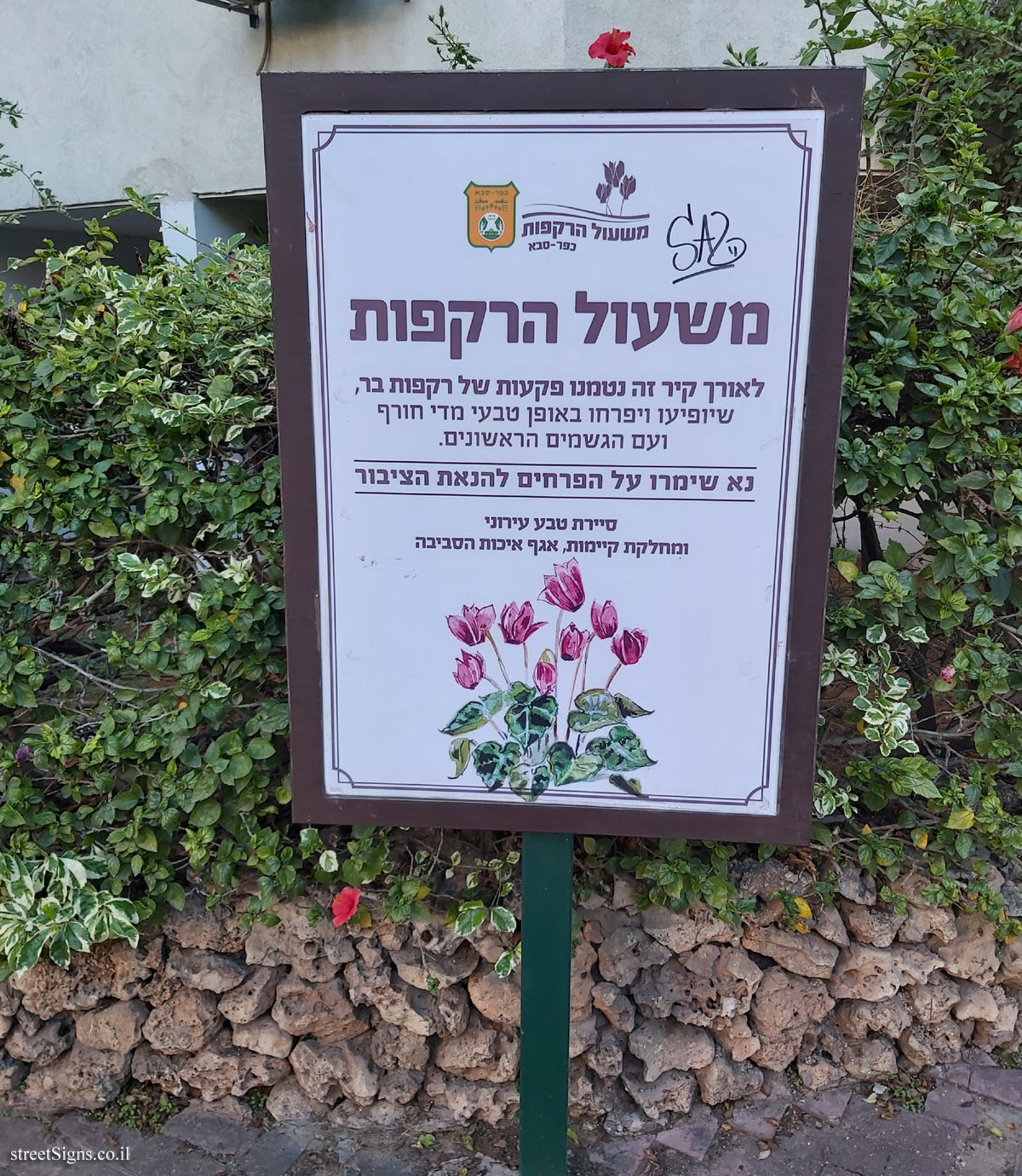 Kfar Saba - Cyclamen road