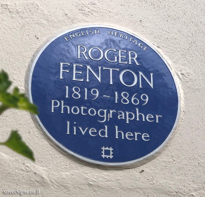London - English Heritage - The House of Roger Fenton