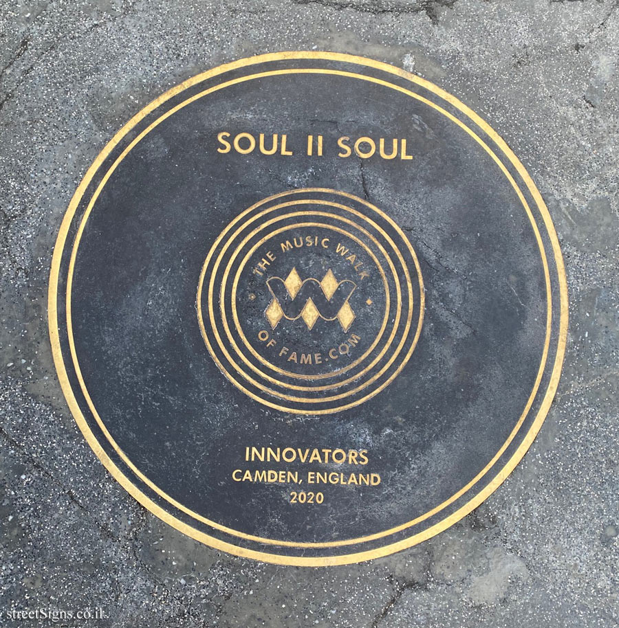 London - The music walk of fame - Soul II Soul