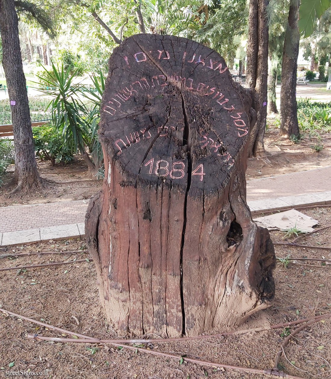 Rishon Lezion - Hiking trail in the founders settlement route