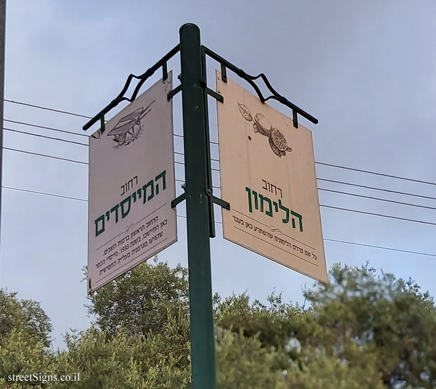 Ramot HaShavim - The intersection of HaMeyasdim and Limon Streets (2)