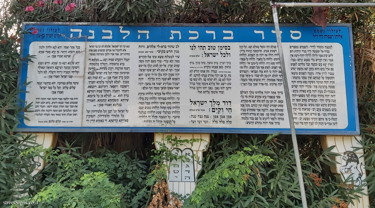 Azor - Etz Chaim Synagogue - Kiddush levana