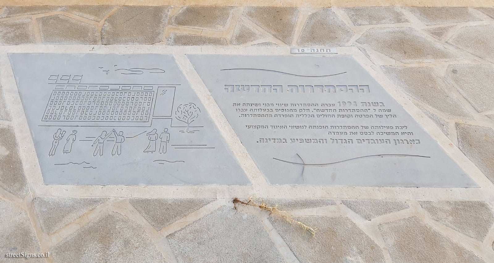 Tel Aviv - Youth Movements Trail - Station 10 - The new Histadrut