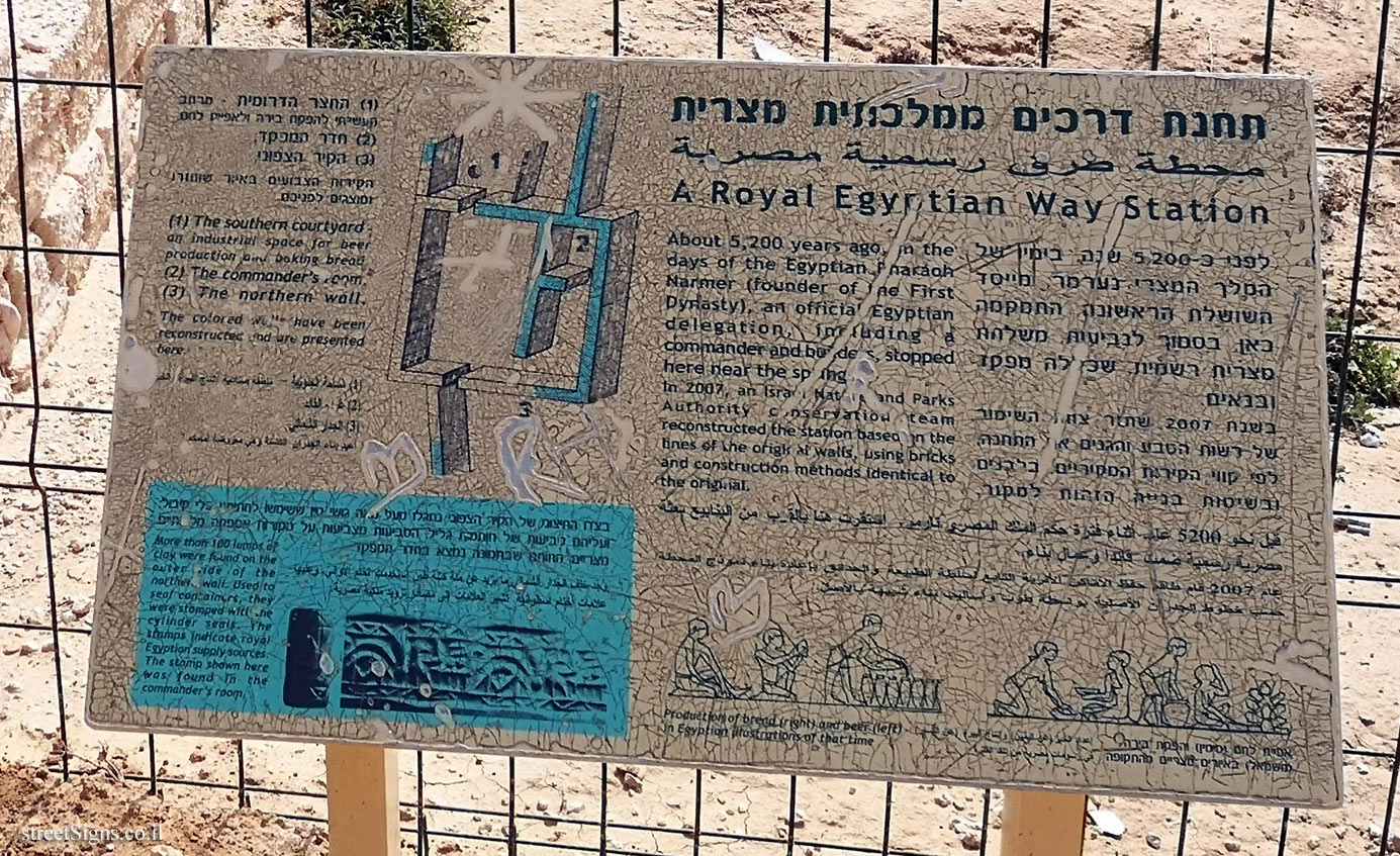 Eshkol Park - A Royal Egyptian Way Station