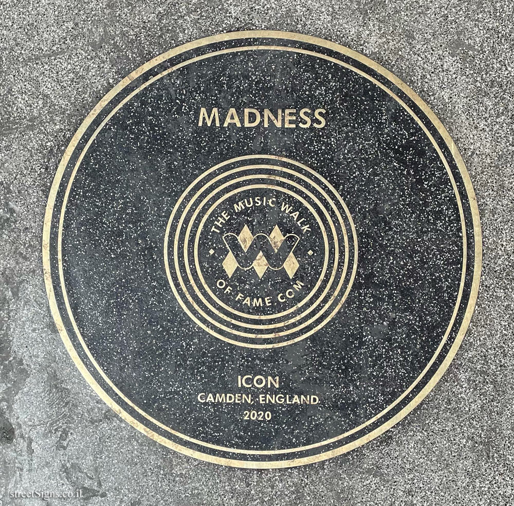London - The music walk of fame - Madness
