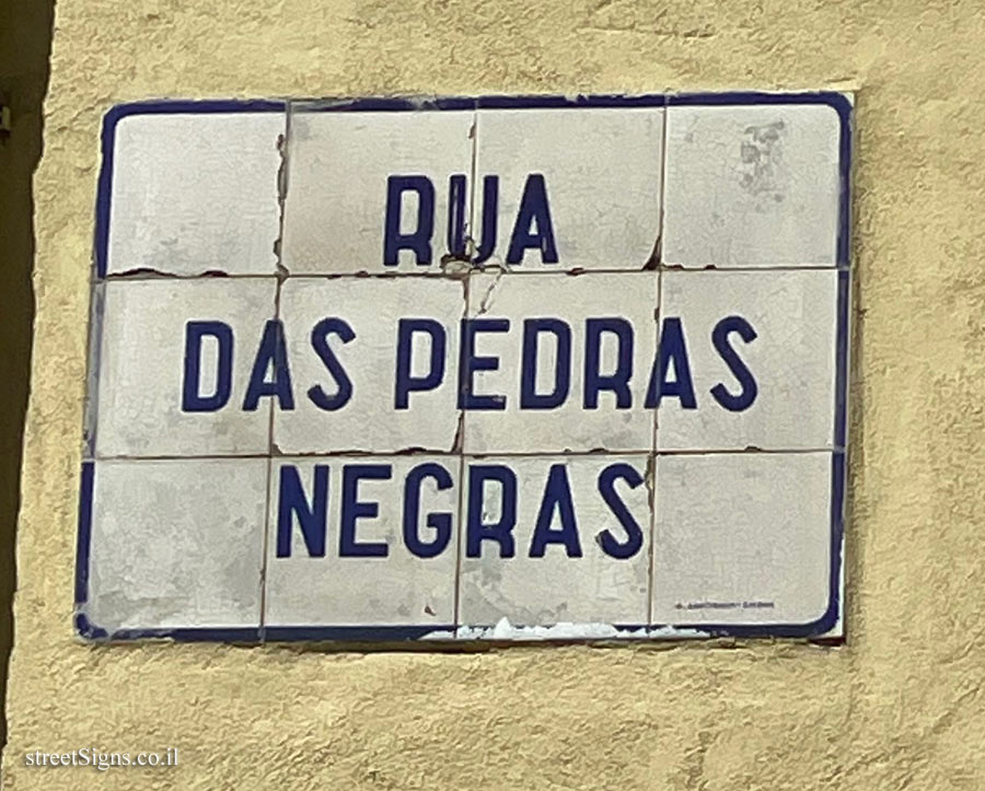 Lisbon - Pedras Negras Street
