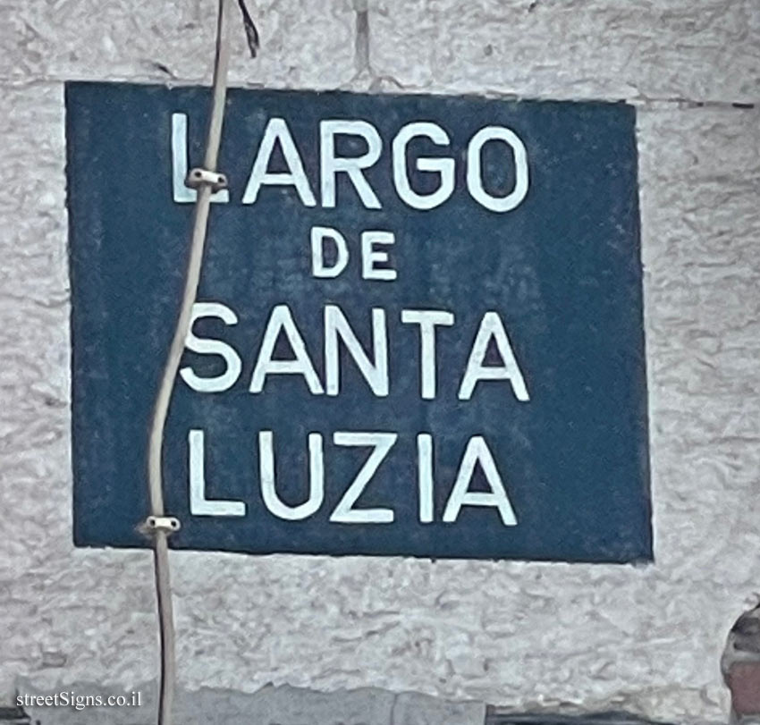 Lisbon - Largo Santa Luzia