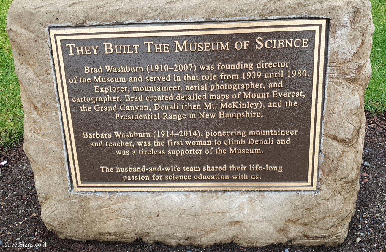 Cambridge, MA - The people who built the Science Museum