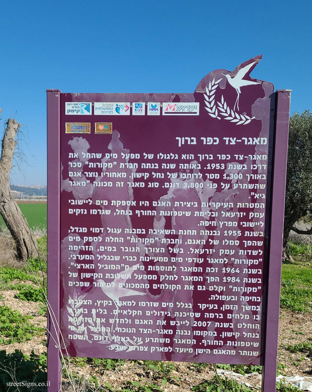 Kfar Baruc - Kfar Baruch side reservoir