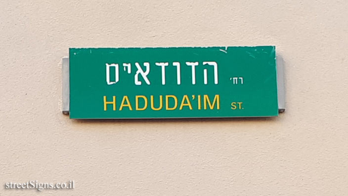 Modi’in - Haduda’im street