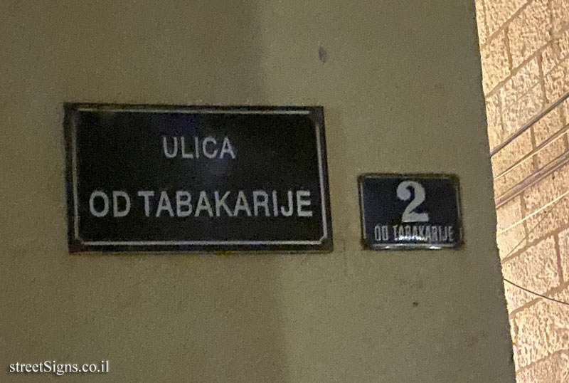 Dubrovnik - Tabakarije Street
