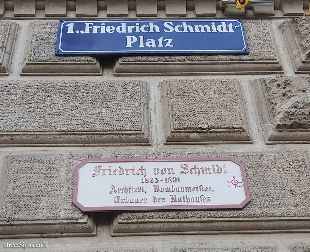 Vienna - Friedrich Schmidt Square
