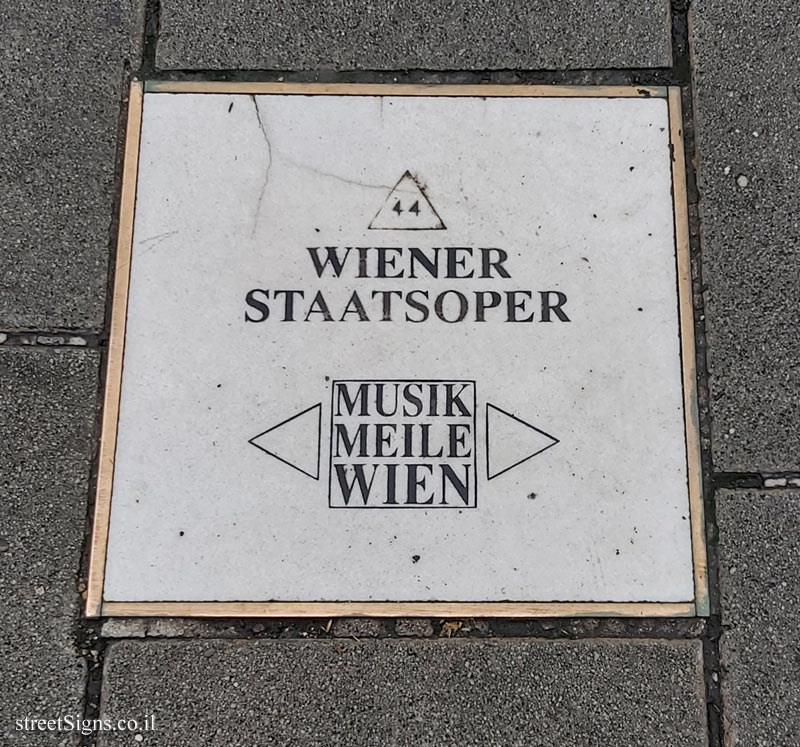 Vienna - Walk of Fame - Vienna State Opera