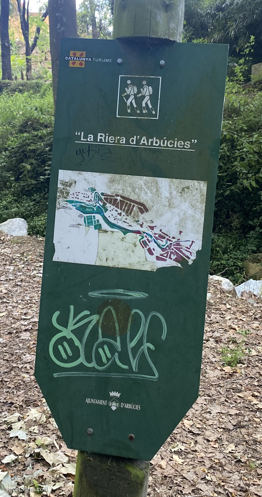 Arbúcies - La Riera d’Arbúcies route