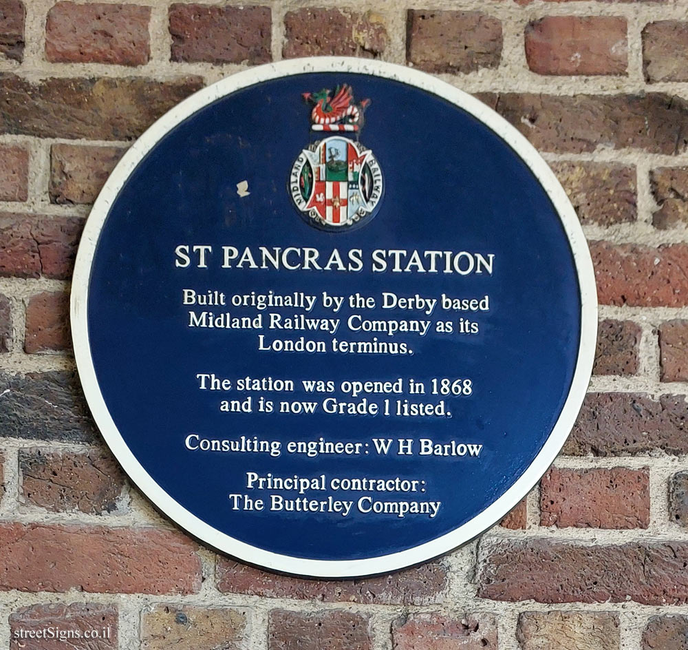 London - St Pancras Railway Station