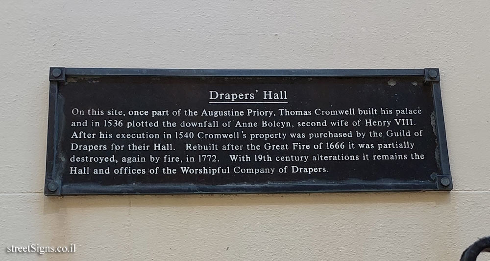 London - Drapers’ Hall