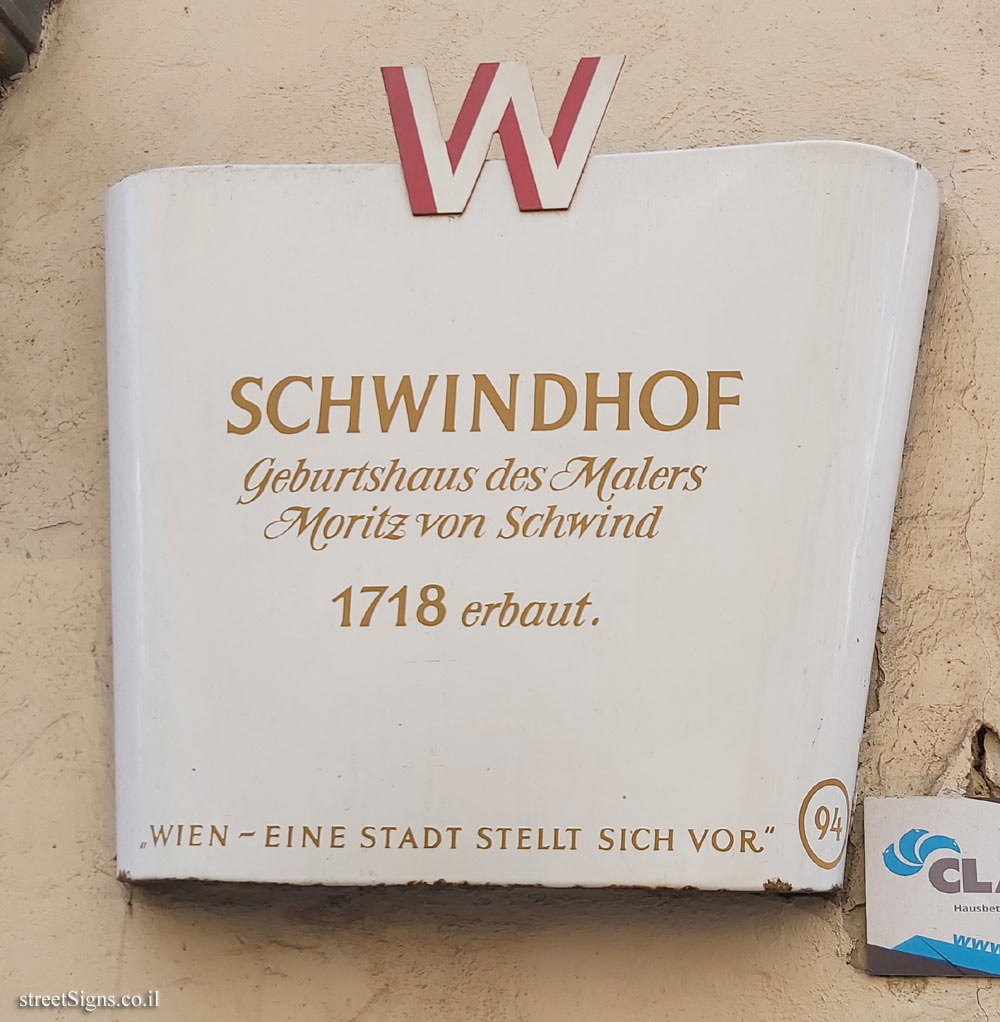 Vienna - A city introduces itself - The birthplace of the painter Moritz von Schwind