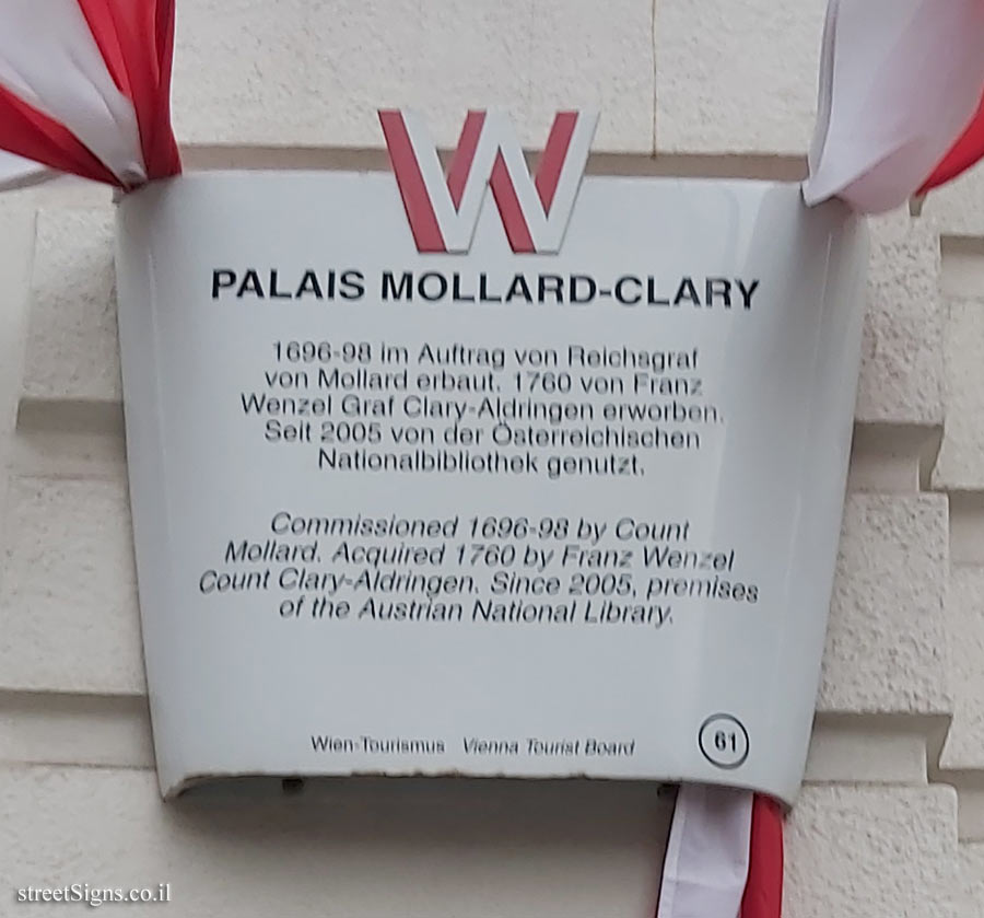 Vienna - A city introduces itself - Palais Mollard-Clary
