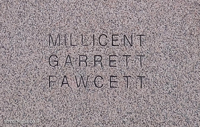London - Statue of Millicent Fawcett