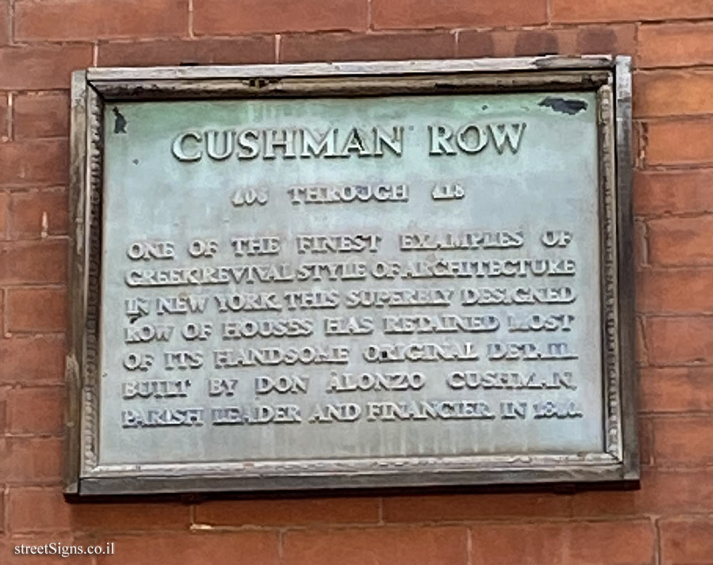 New York - Cushman Row